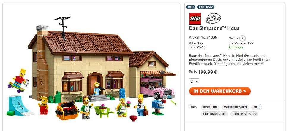 Das Simpsons™ Haus _ LEGO Shop